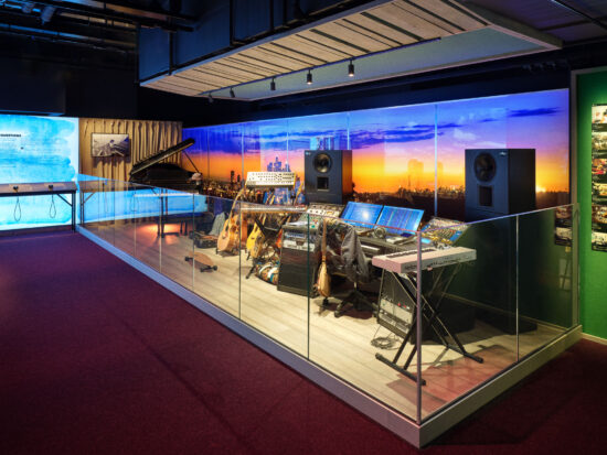 Tim 'Avicii' Berglings home studio in LA at Avicii Experience
